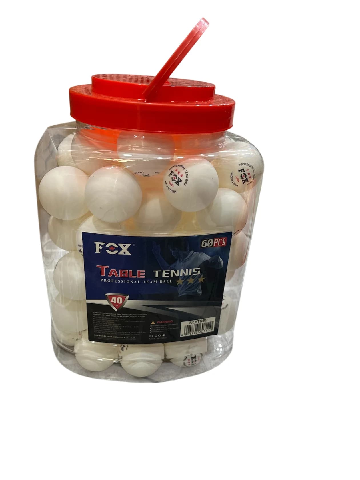 Tenis topları Fox, ağ, 60 əd