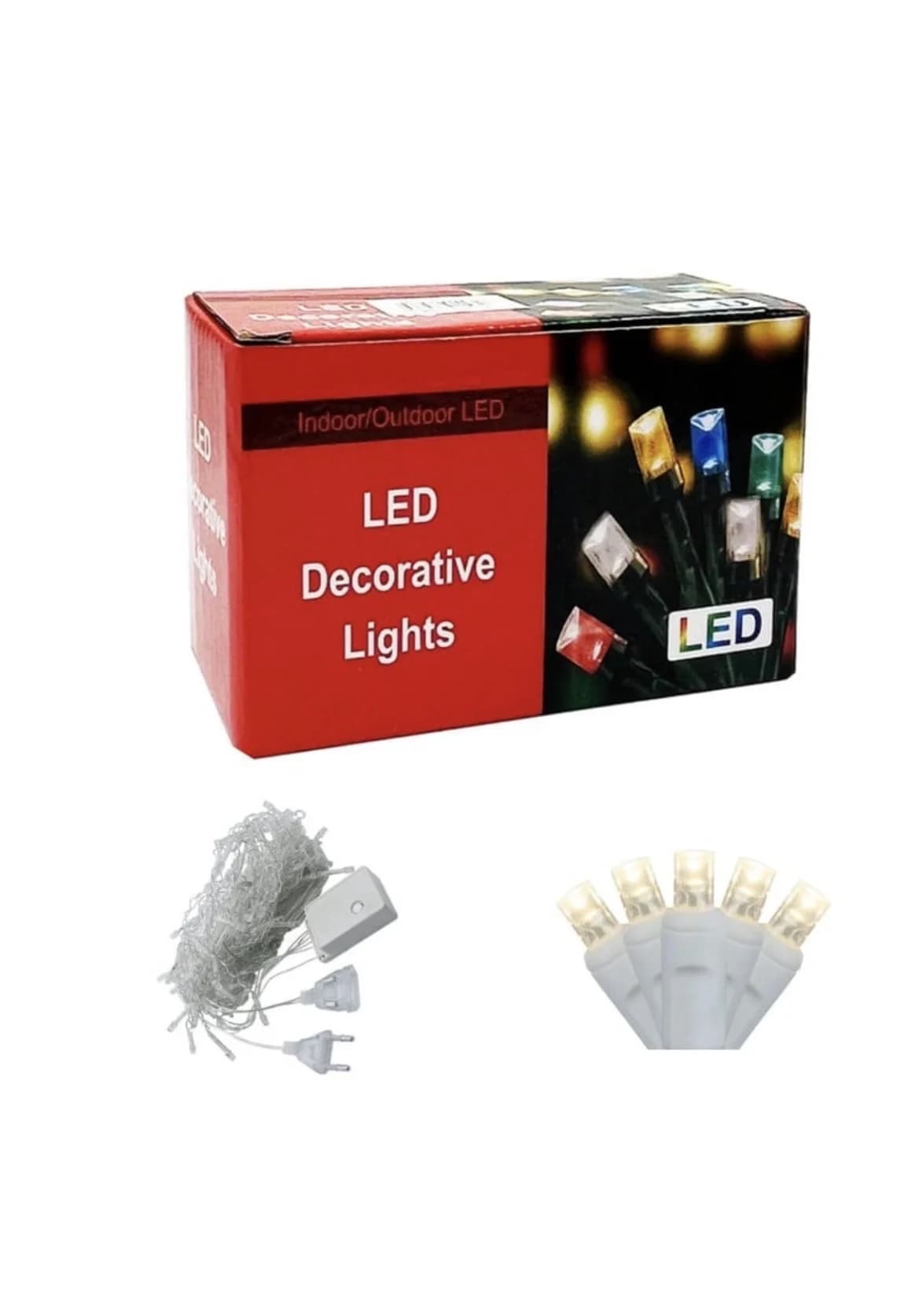 LED çələng pp97, sarı, 100 lampa, 10 m