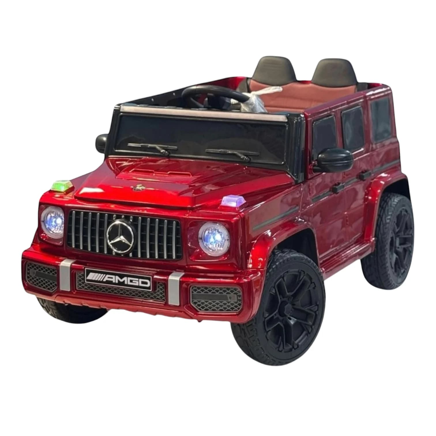 Uşaq elektrik avtomobili Mercedes AMG Power97, qırmızı