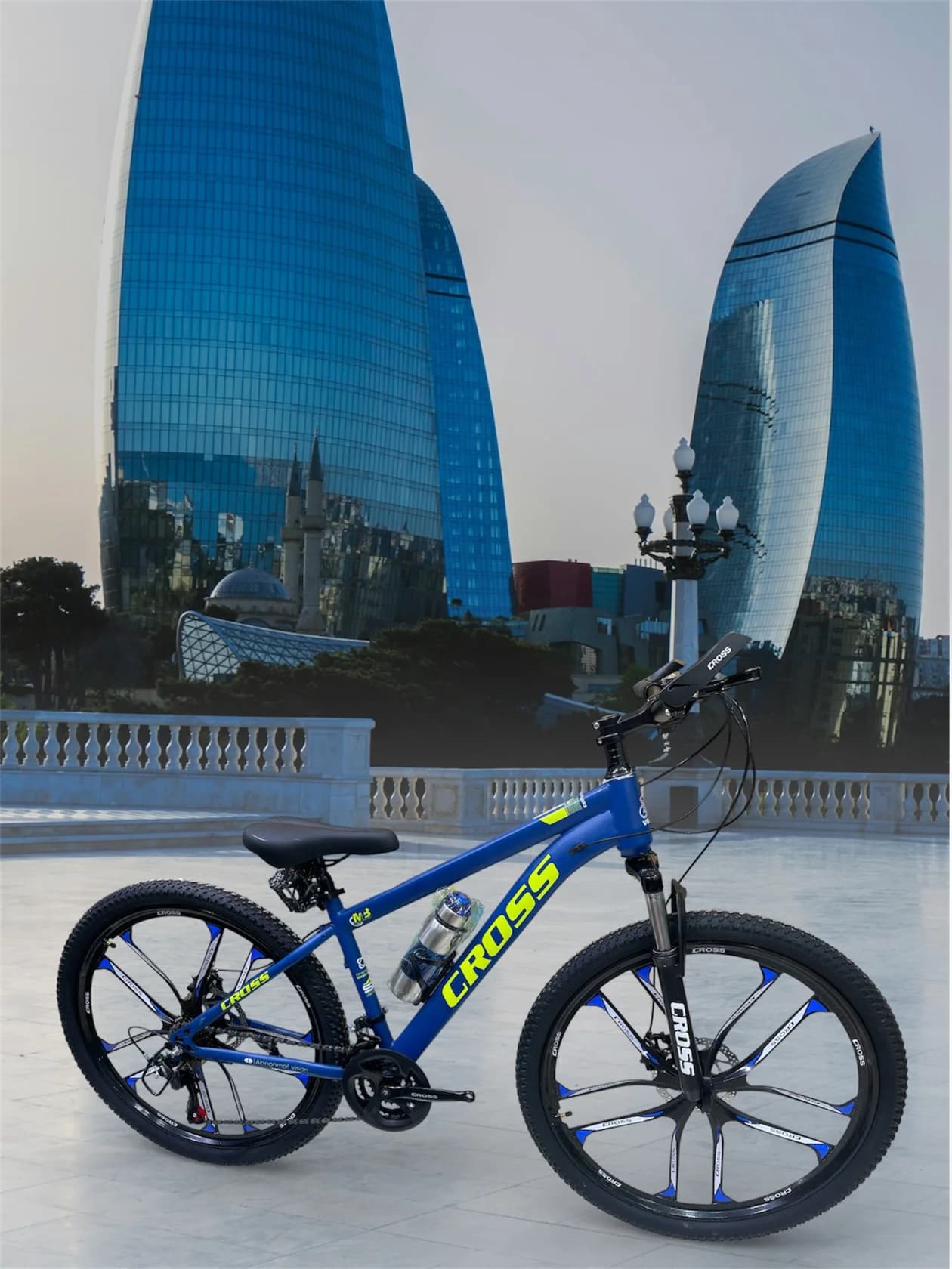 Şəhər velosipedi Cross MTB 24" AMG Blue — image 2