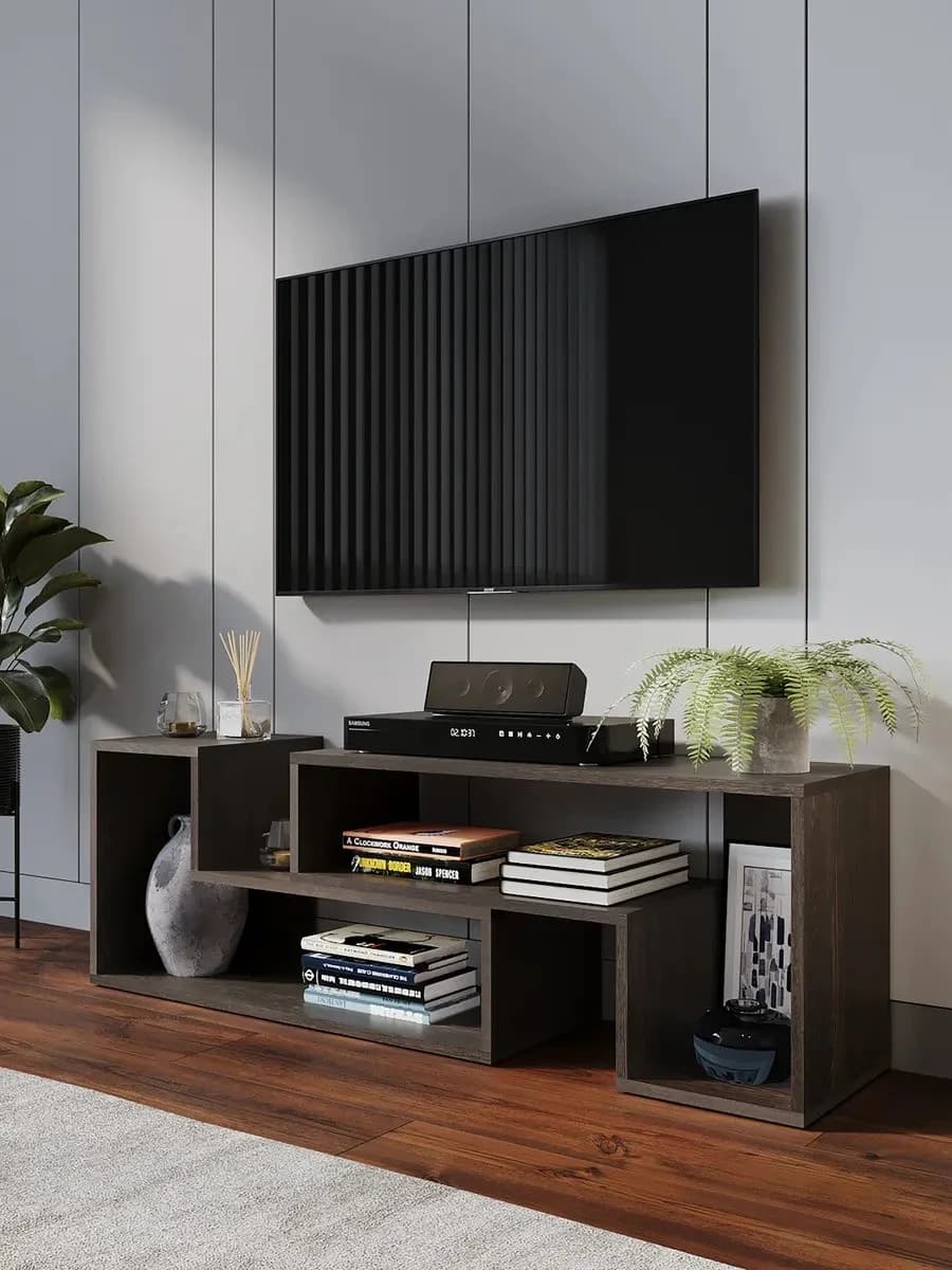 TV üçün tumba Yagmur, laminat, Venge, 160 sm — изображение 3