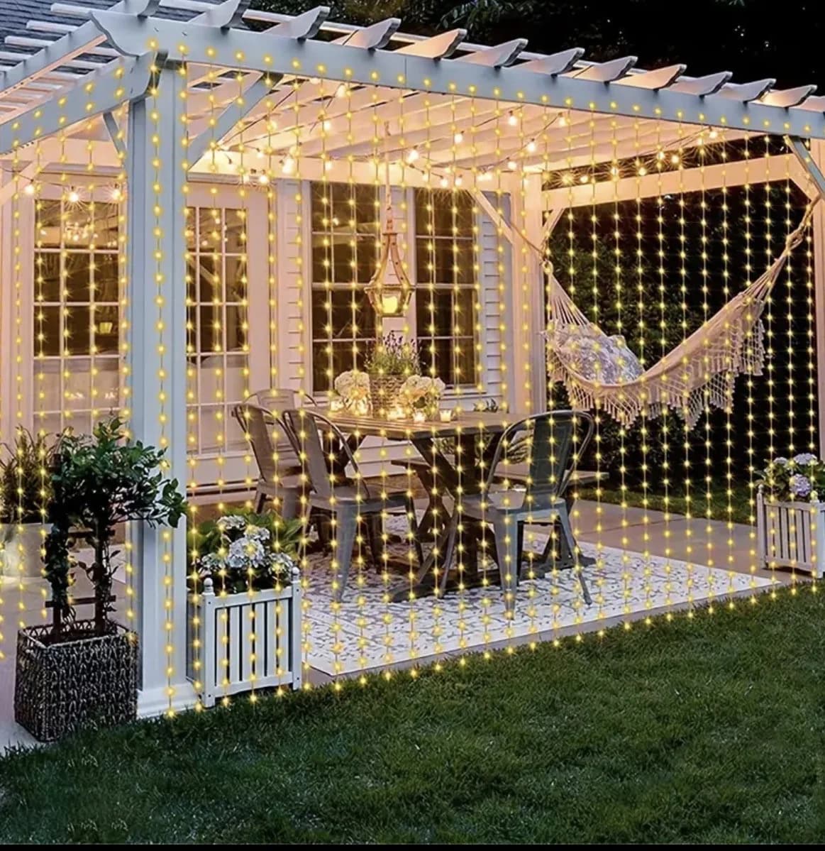 LED çələng, yağış, 3x2 m — изображение 3