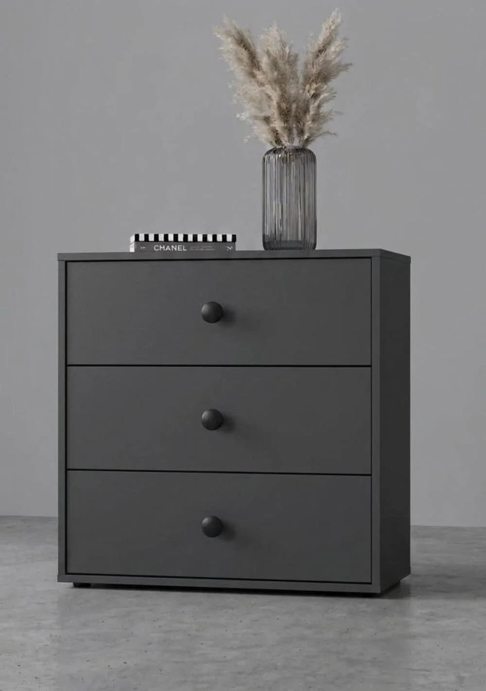 Komod MB 4, laminat, Anthracite, 82x70x35 sm