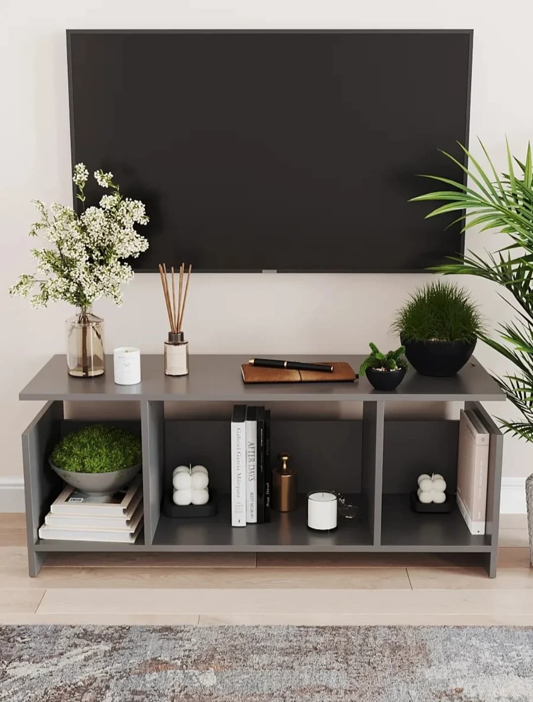 Tv üçün tumba SO0019, 100x45x40 sm — изображение 9