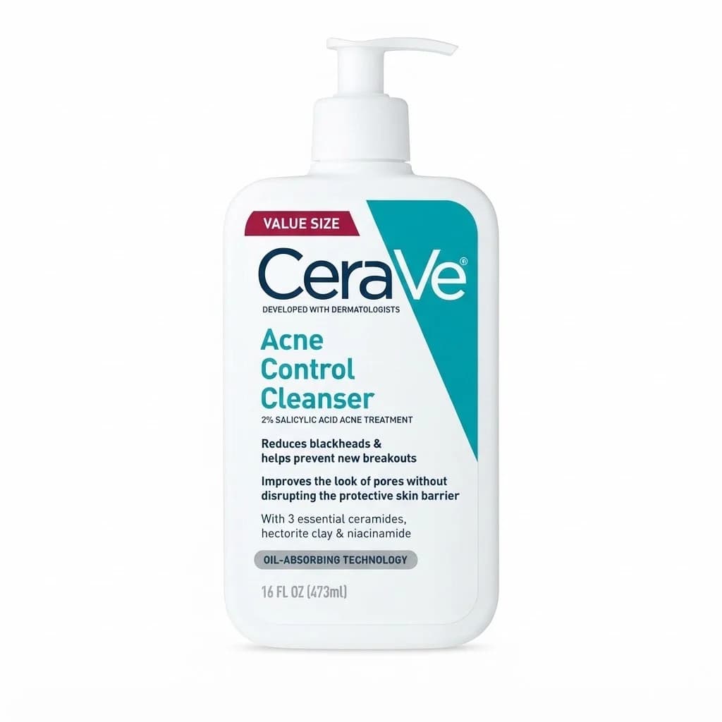 Üz təmizləyici vasitə, Gel, Acne Control Cleanser, 473 ml, Bütün dəri növləri
