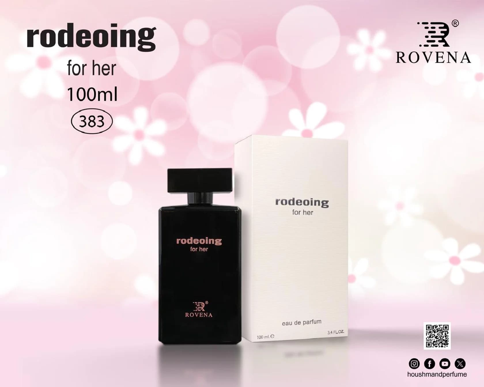 Rovena Rodeoing For Her qadınlar üçün ətir suyu 100 ml
