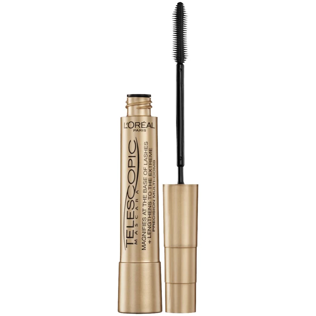 Kirpiklər üçün tuş Telescopic Mascara Black, 8 ml