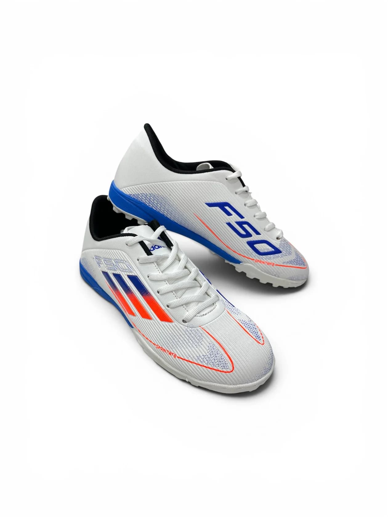 Futbol butsları, ağ, Fiberskin, ölçü 40
