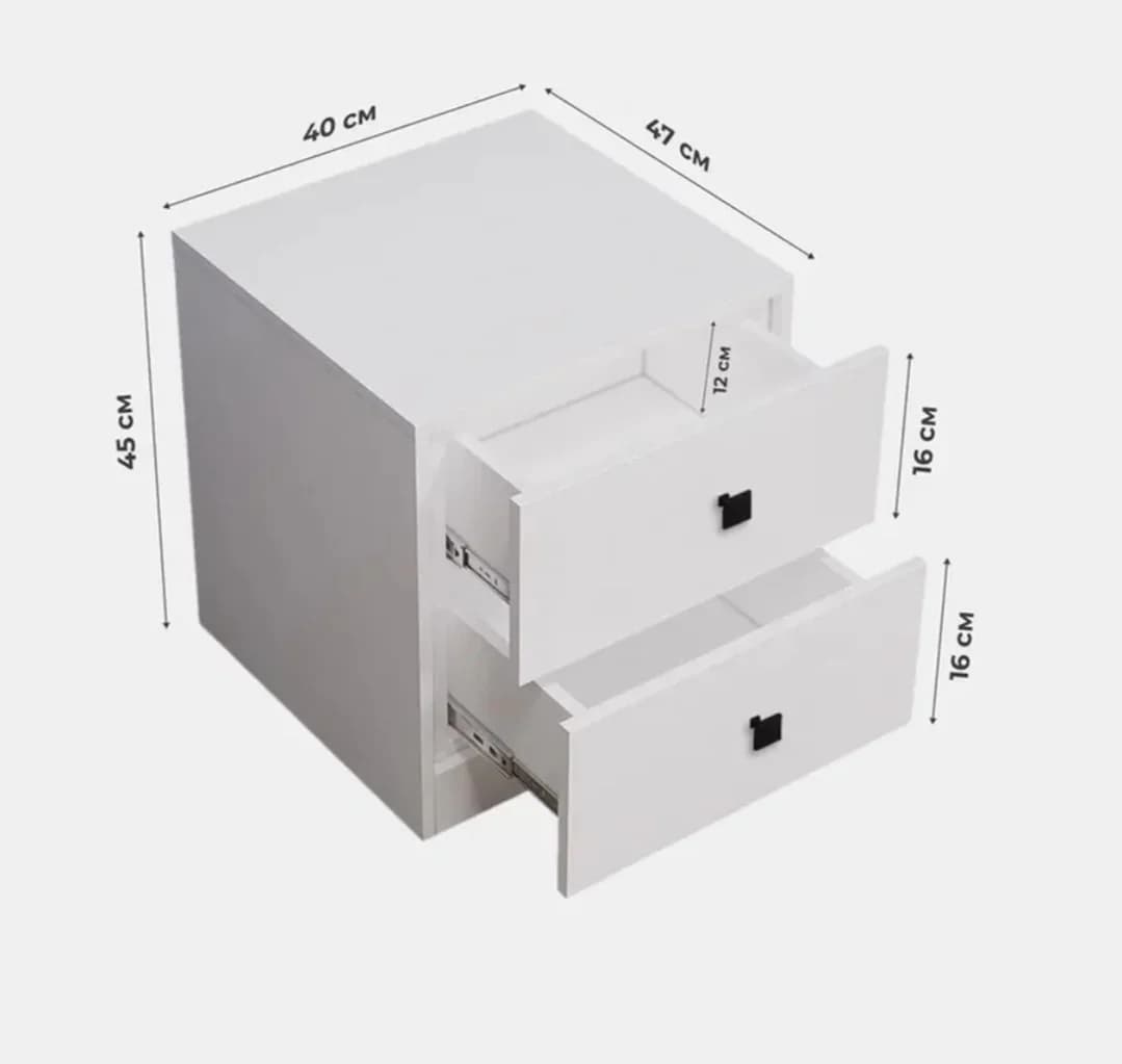Tumba SO007, laminat, 45x40x47 sm — изображение 4