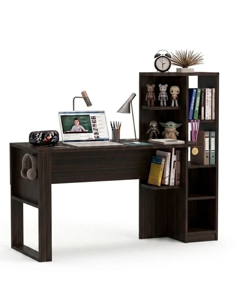 Yazı masası MB 28, Laminat,Venge, 145x121x55 sm
