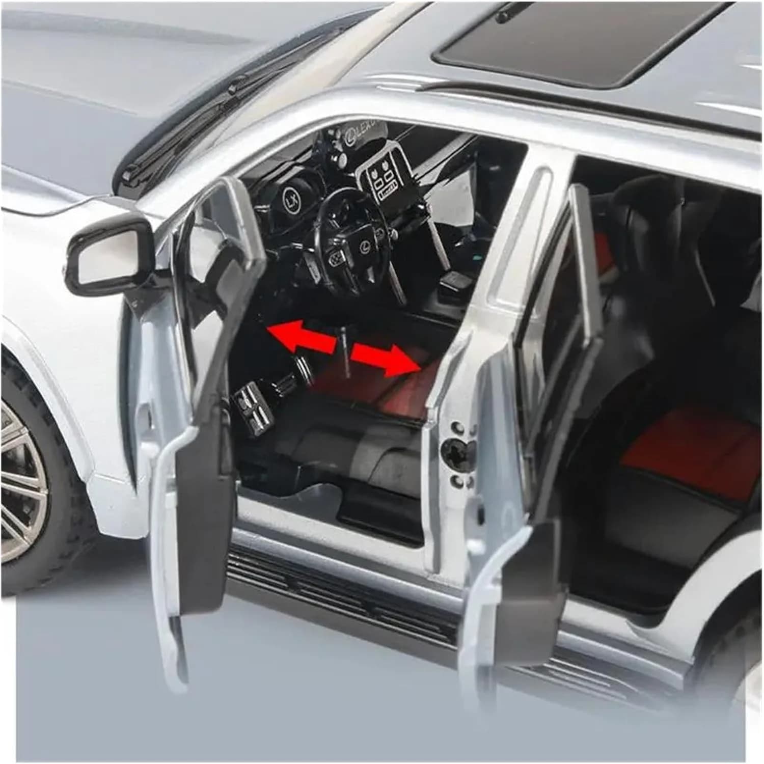Avtomobil Lexus LX600 SUV 1.24 SUV, metal — şəkil 2