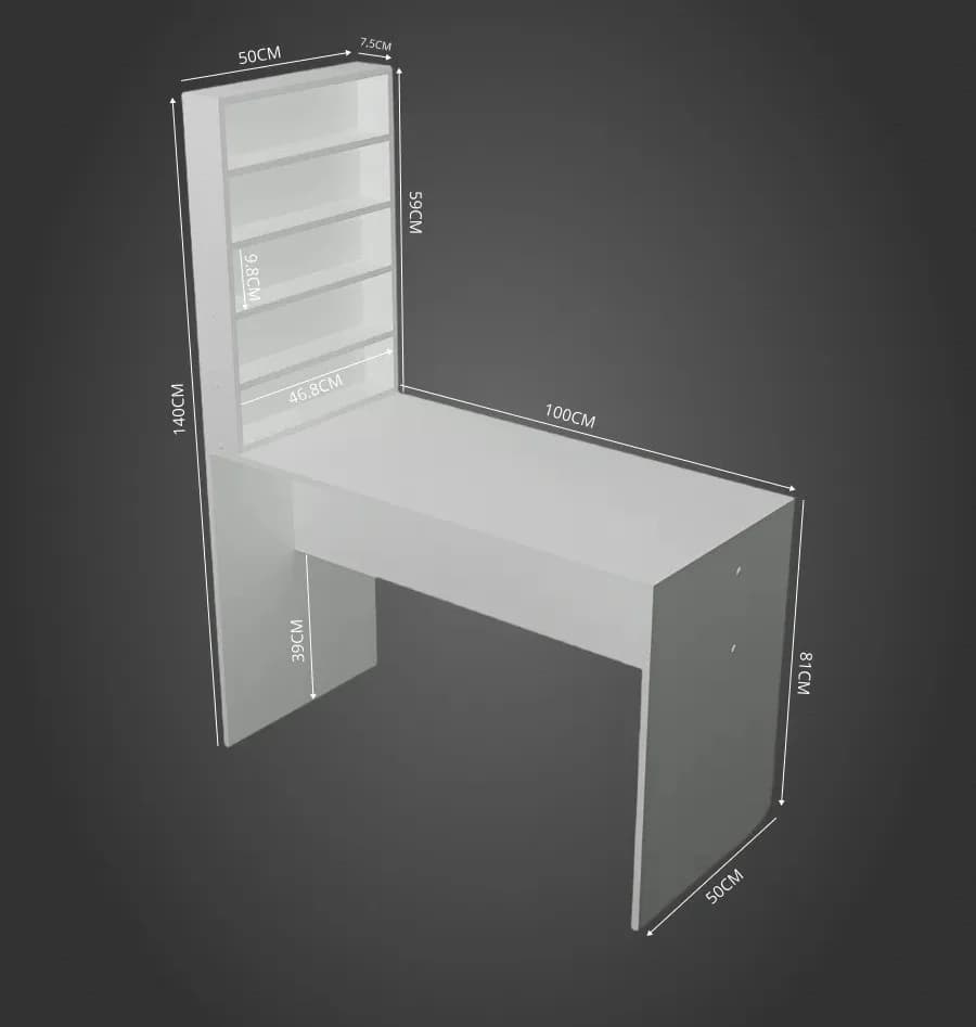 Manikür masası, Venge, Laminat, 140x100 sm — изображение 3