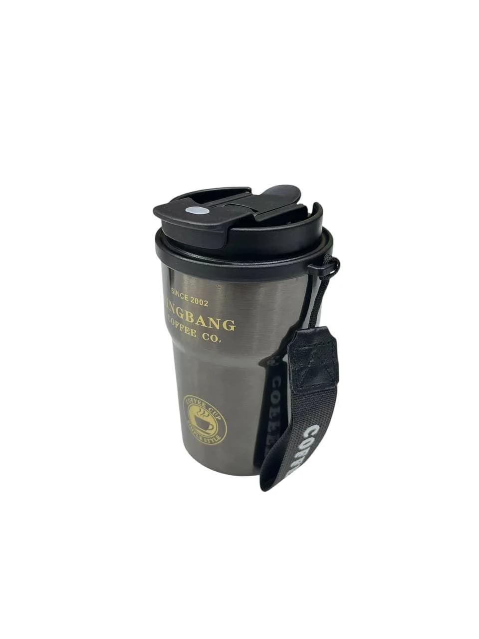 Termos, paslanmayan polad, gümüşü/sarı, 350 ml