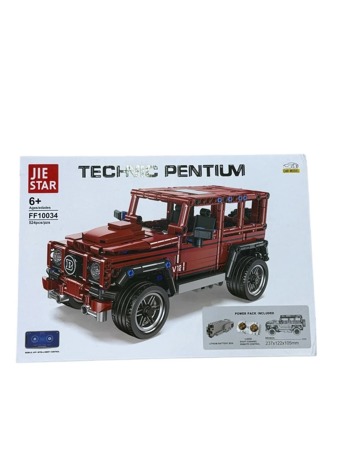 Konstruktor JIE STAR Technıc Pentıum FF10034, 524 hissə