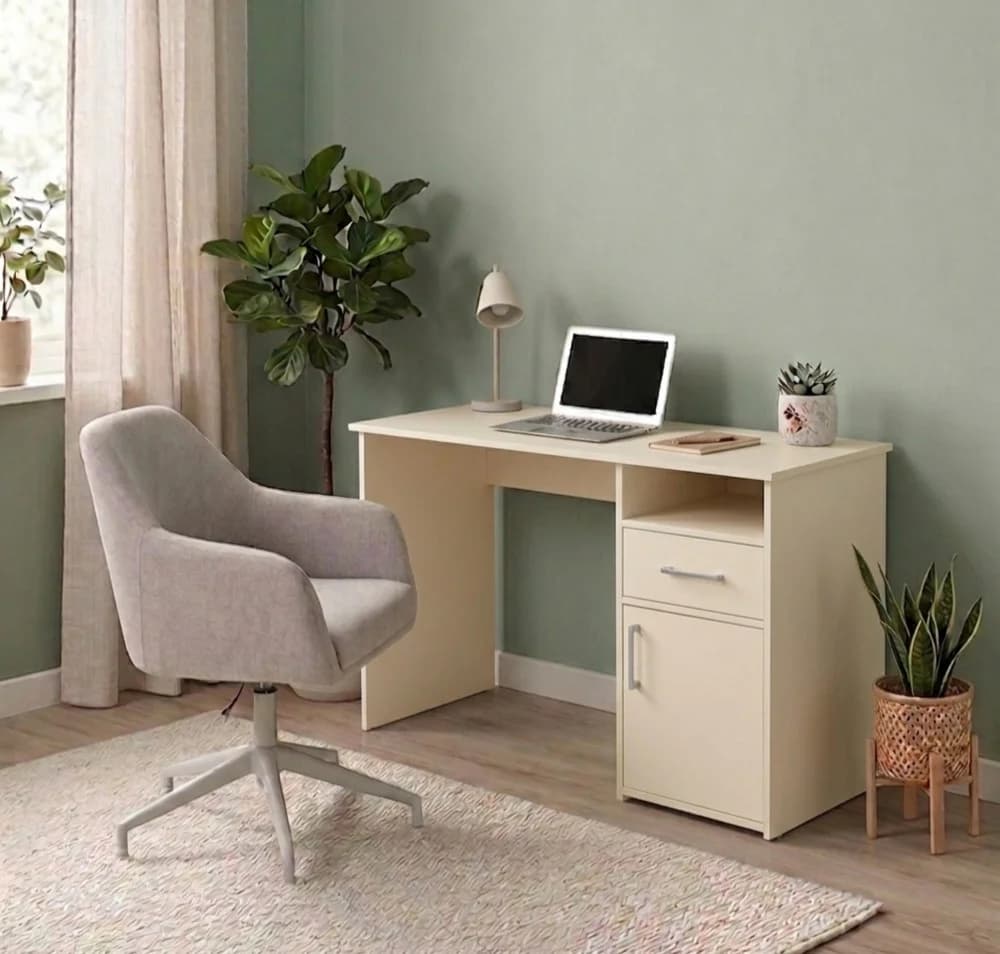 Yazı masası MB 7, laminat, bej, 110x75x50 sm
