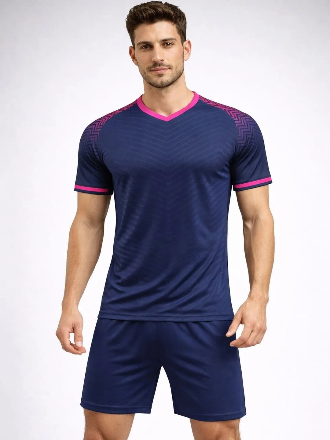 Futbol forması VC_2428859, polyester, göy, ölçü M — image 2