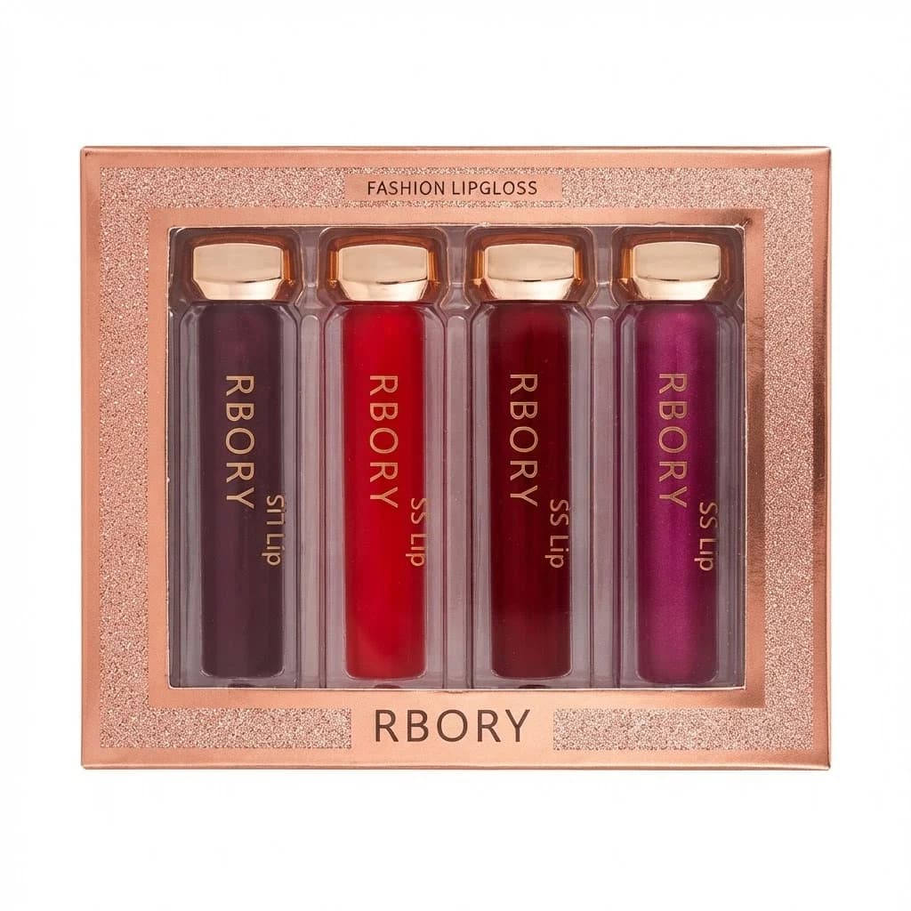 Dodaq üçün parıldadıcı dəsti Fashion Lipgloss