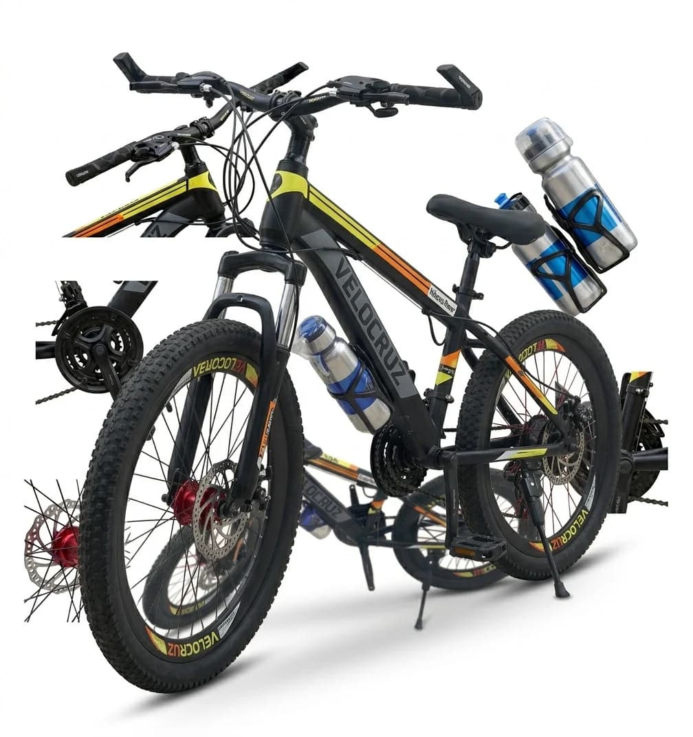 Uşaq Velosipedi, Velocruz Raphide Ölçü 20, Premium, Qara — image 2