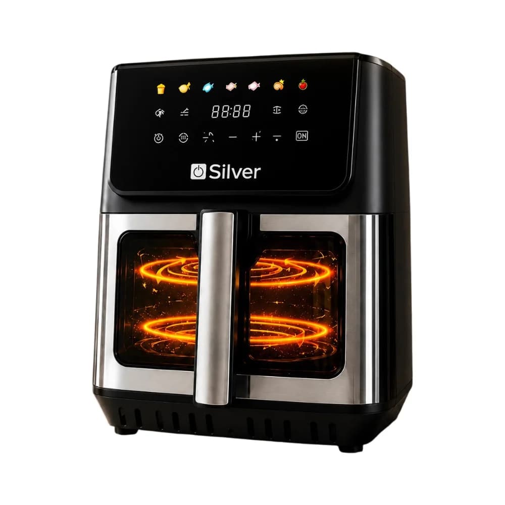 Aerofritür Silver SL-9015, 9 L, qara, 2000 Vt — изображение 2
