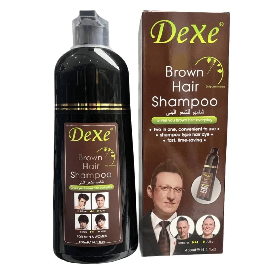 Tonlaşdırıcı şampun Dexe Brown 400 ml