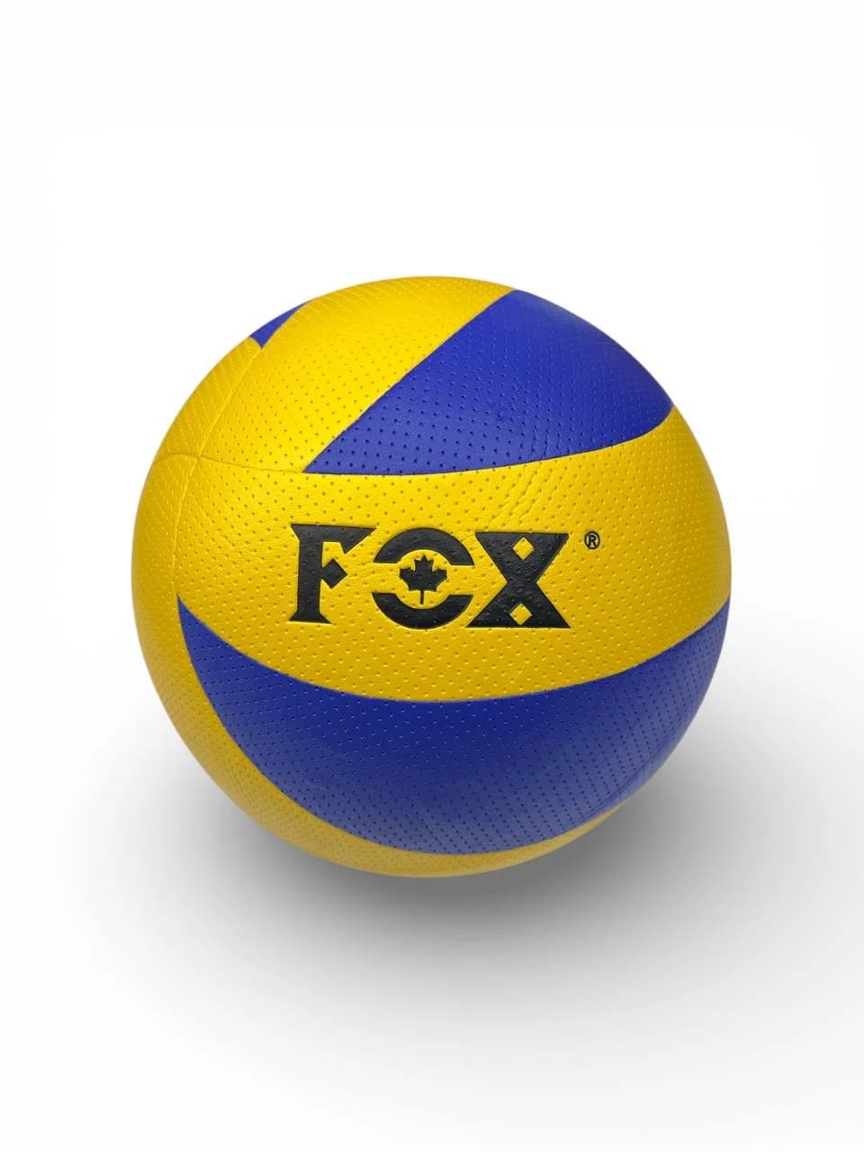 Voleybol topu Fox, sarı/göy, ölçü 5
