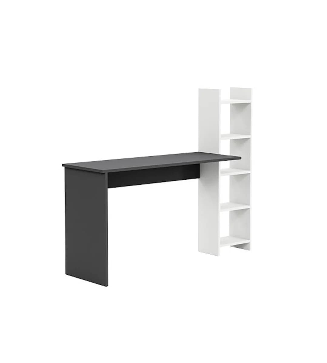 Yazı masası SO15, laminat, ağ/boz, 150x45x120 sm