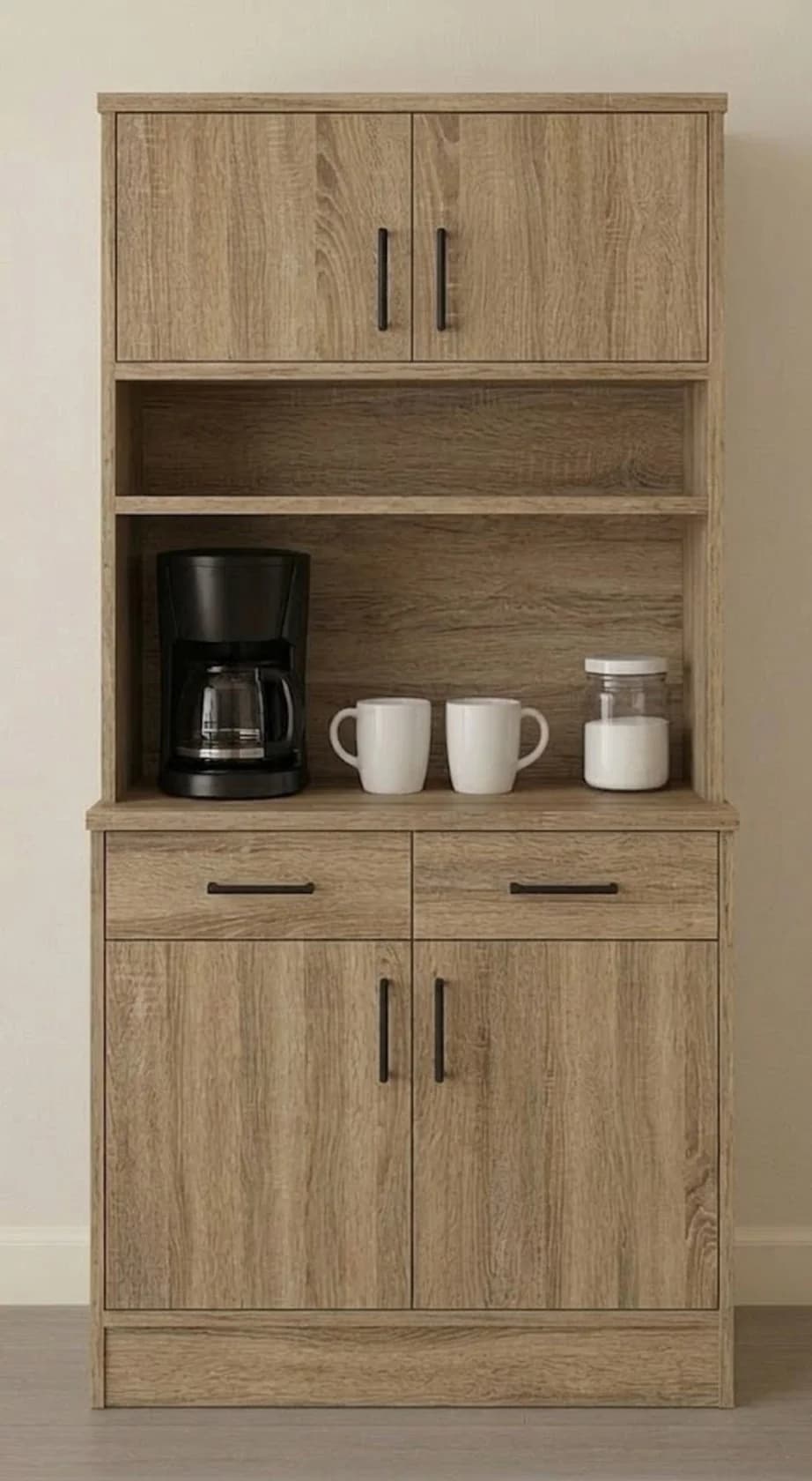 Şkaf MB1, sonoma, laminat, 180x80x45 sm