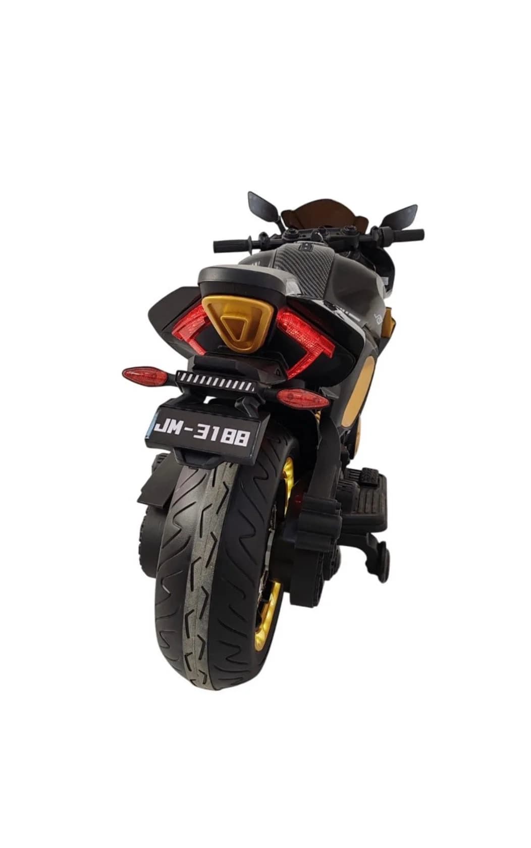 Uşaq eleketrik motosikli RS8, qara, 15 yaşa qədər — şəkil 3