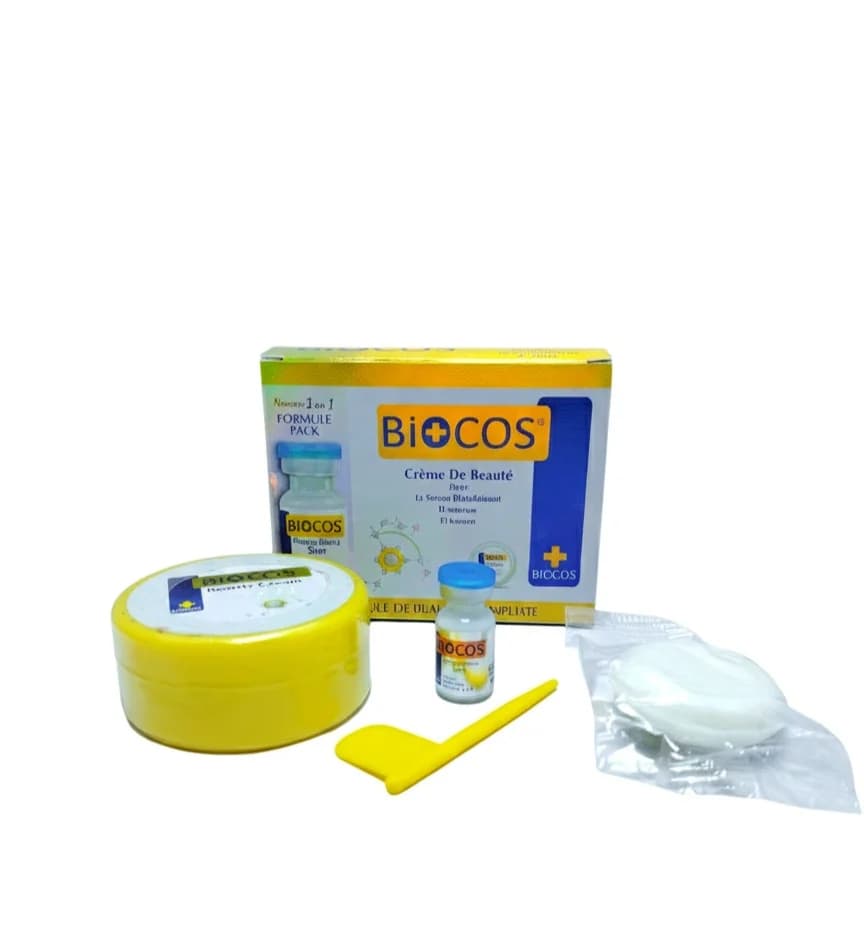 Üz maskası Biocos ağardıcı, 40 ml