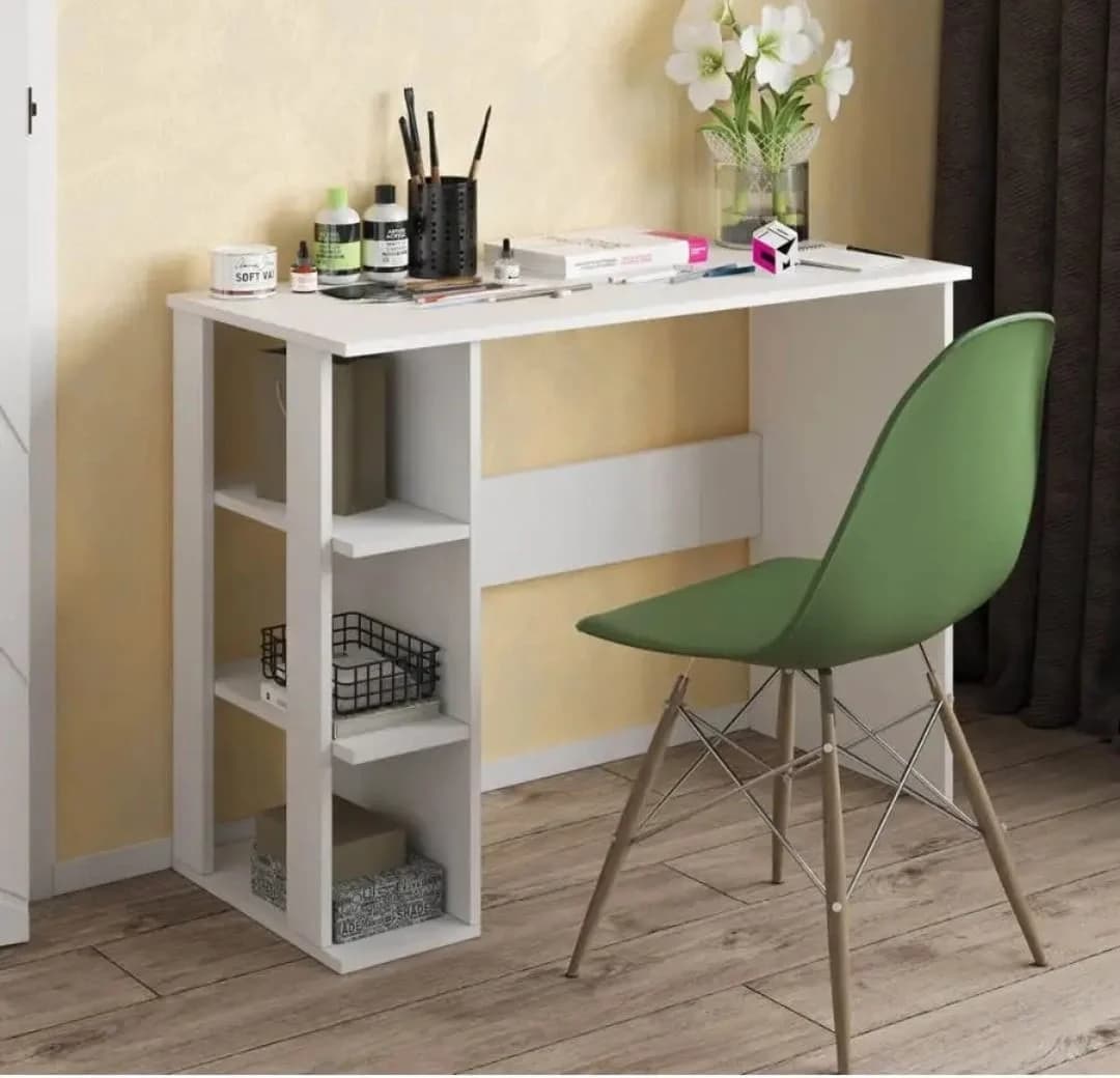 Yazı masası SO 001, laminat, ağ, 100x45x74 sm — изображение 3