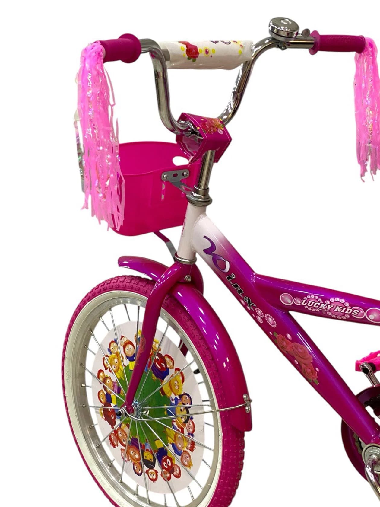 Uşaq velosipedi Lucky Kids Winx 20", çəhrayı — image 3