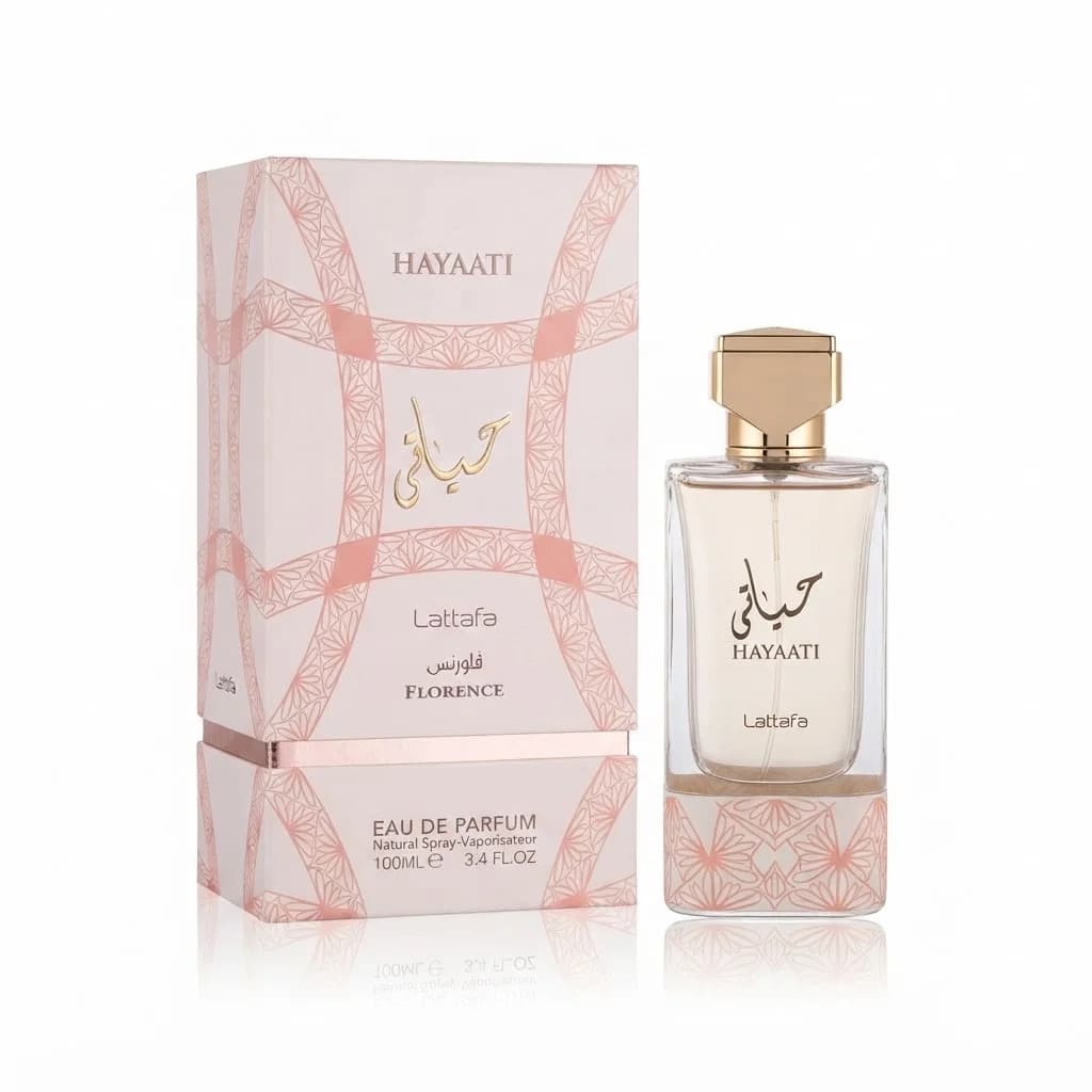 Lattafa Perfumes Hayaati Florence qadınlar üçün ətir suyu, 100 ml