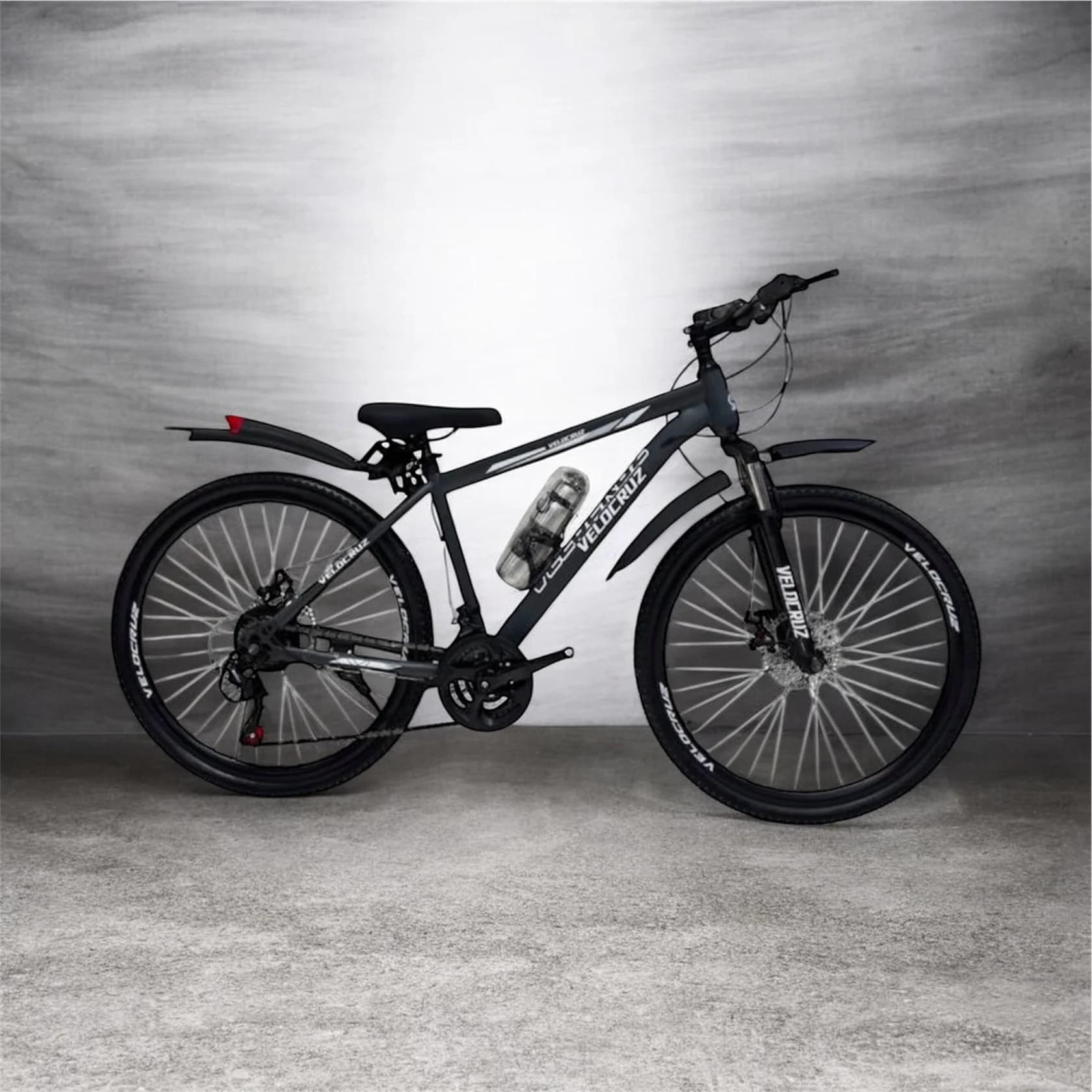 Dağ velosipedi Velocruz 8332, 24", qara — image 2