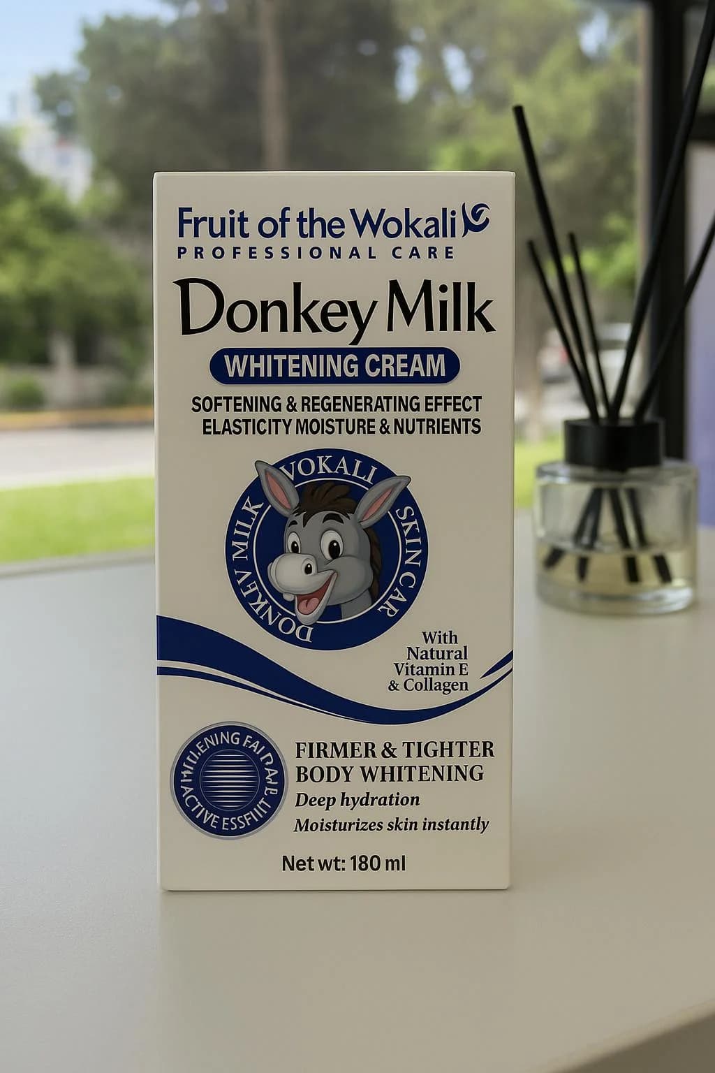 Üz kremi Wokali Donkey Milk 180 ml