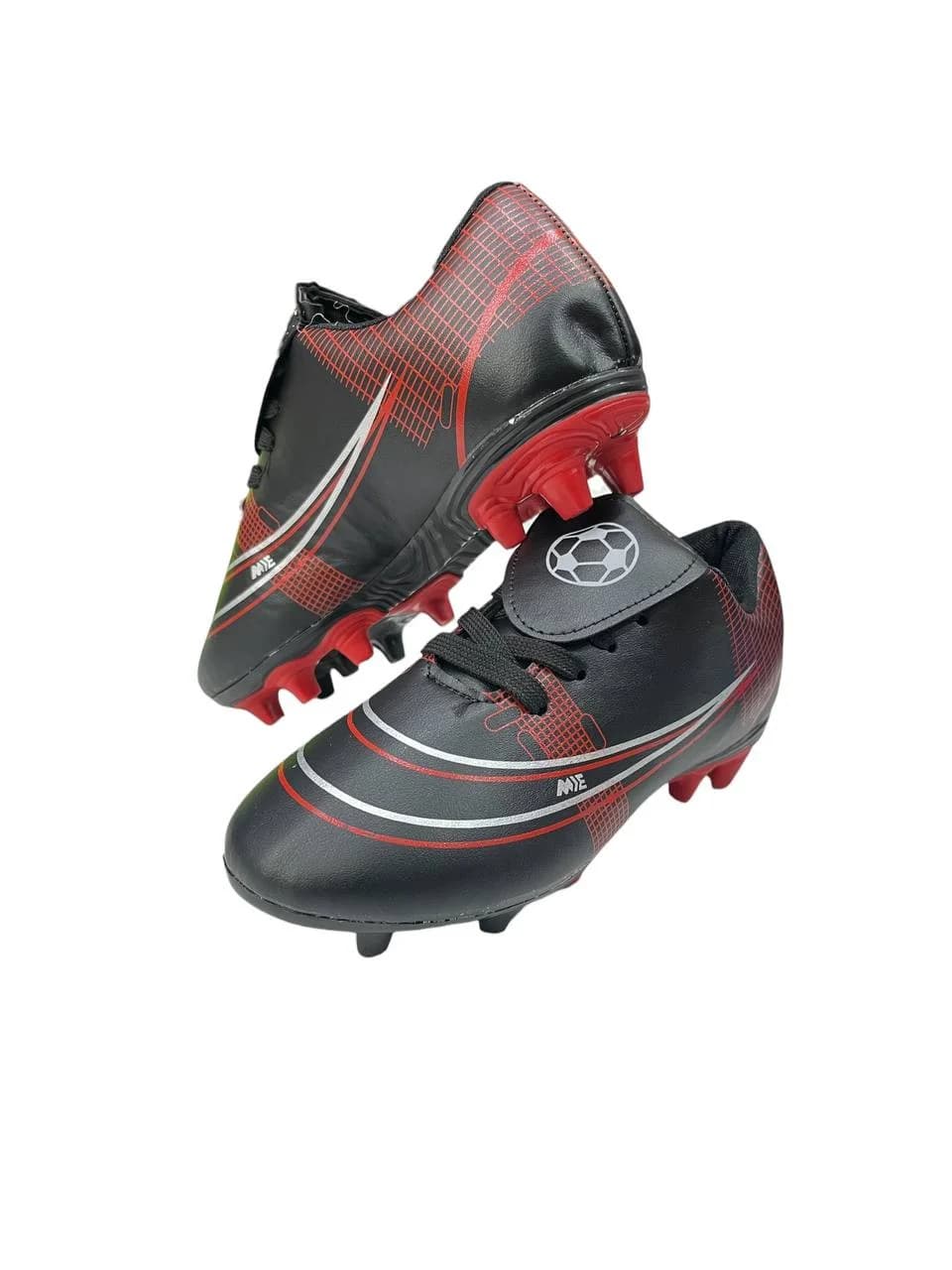 Futbol butsu SM-759, qara/qırmızı, ölçü 34