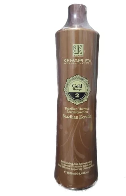 Saç üçün Keratin Keraplex Gold Therapy Brazilian Thernal