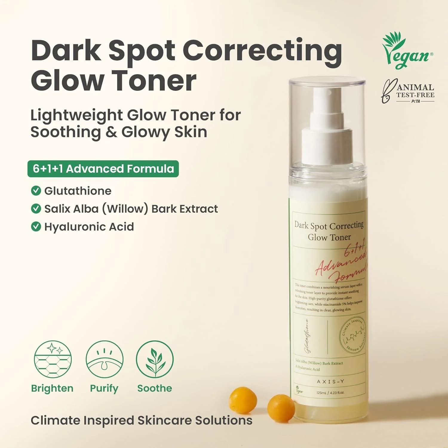 Üz üçün toner Axis-Y Dark Spot Correcting 125 ml — şəkil 3