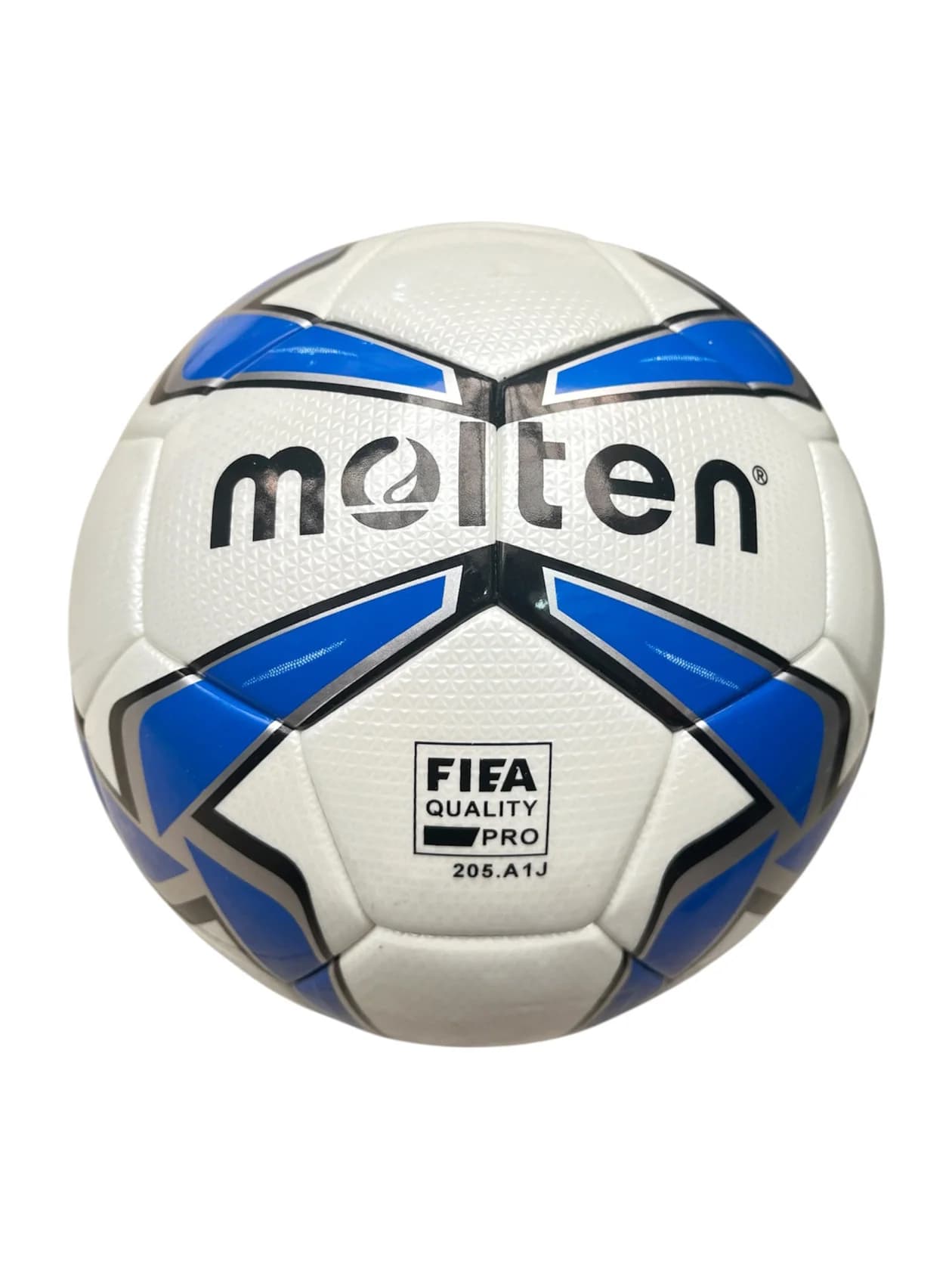 Futbol topu Molten, ağ/göy, ölçü 4 — şəkil 2