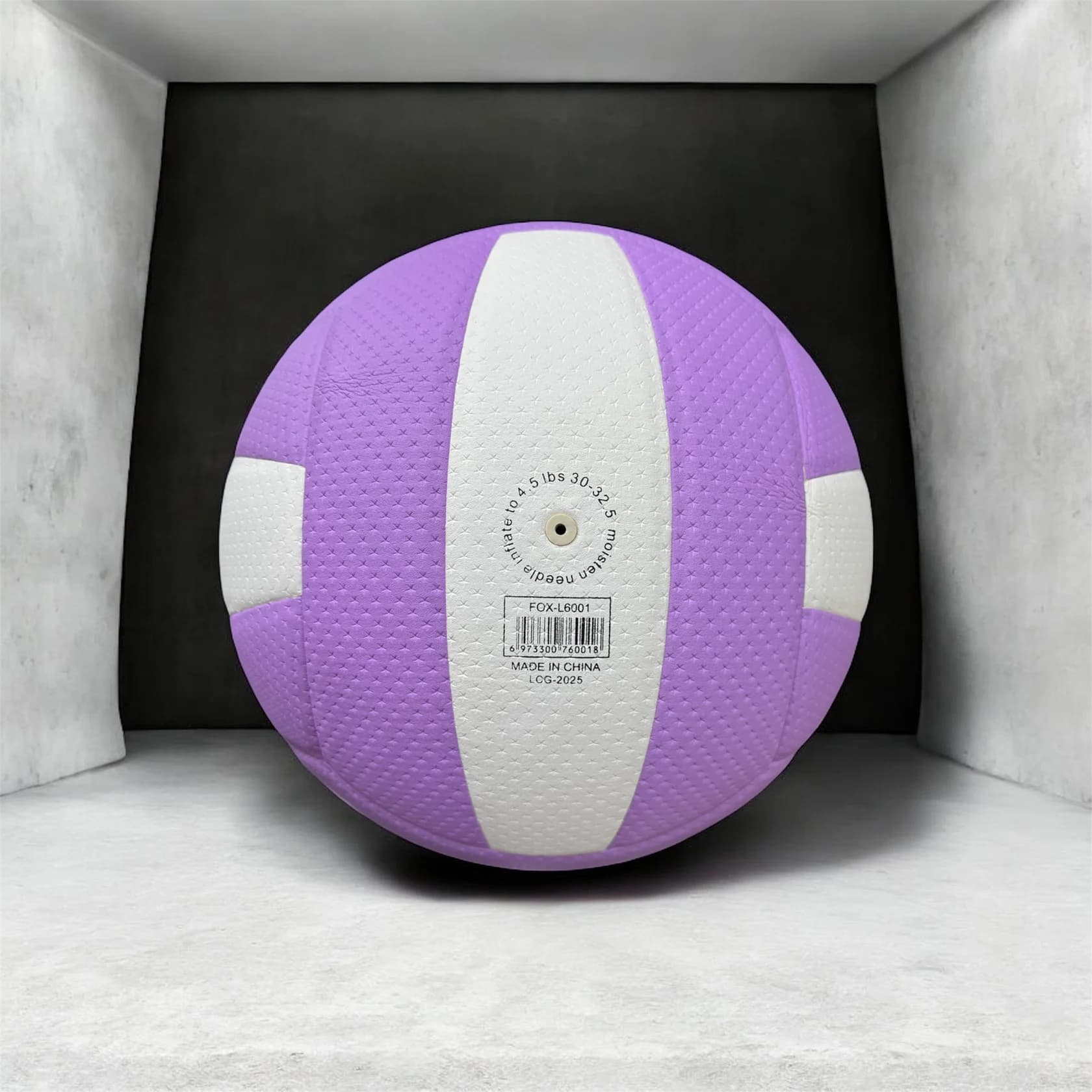 Voleybol topu Fox-L6001, bənövşəyi/ağ — şəkil 3
