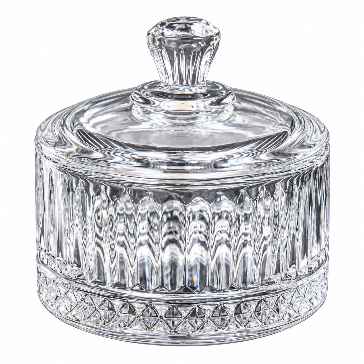 Şəkər qabı, 700 ml, Şüşə, Şəffaf