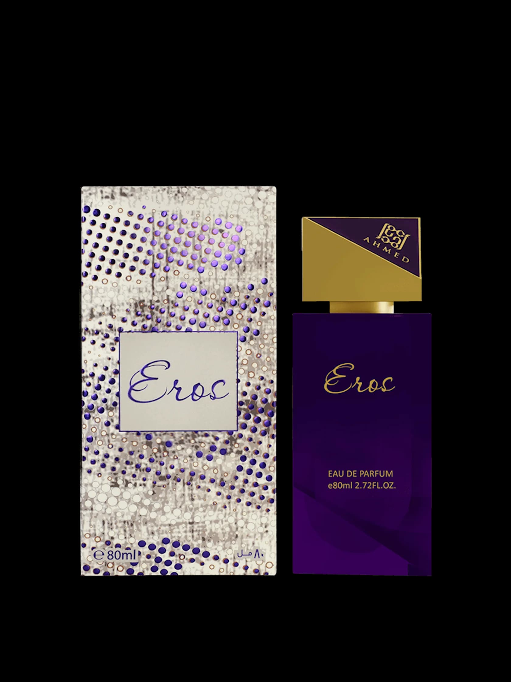 Ahmed Al Maghribi Perfumes Eros ətir suyu hər kəs üçün, 80 ml