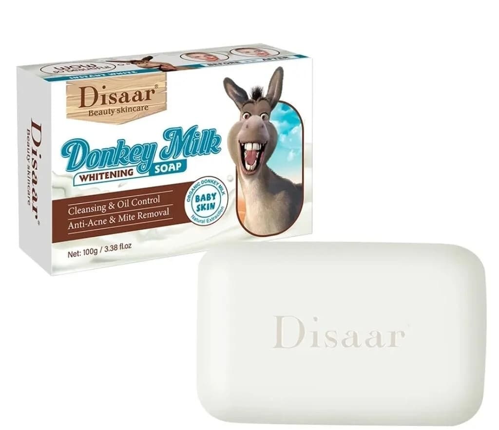 Kosmetik sabun Disaar Donkey Milk, 100 q