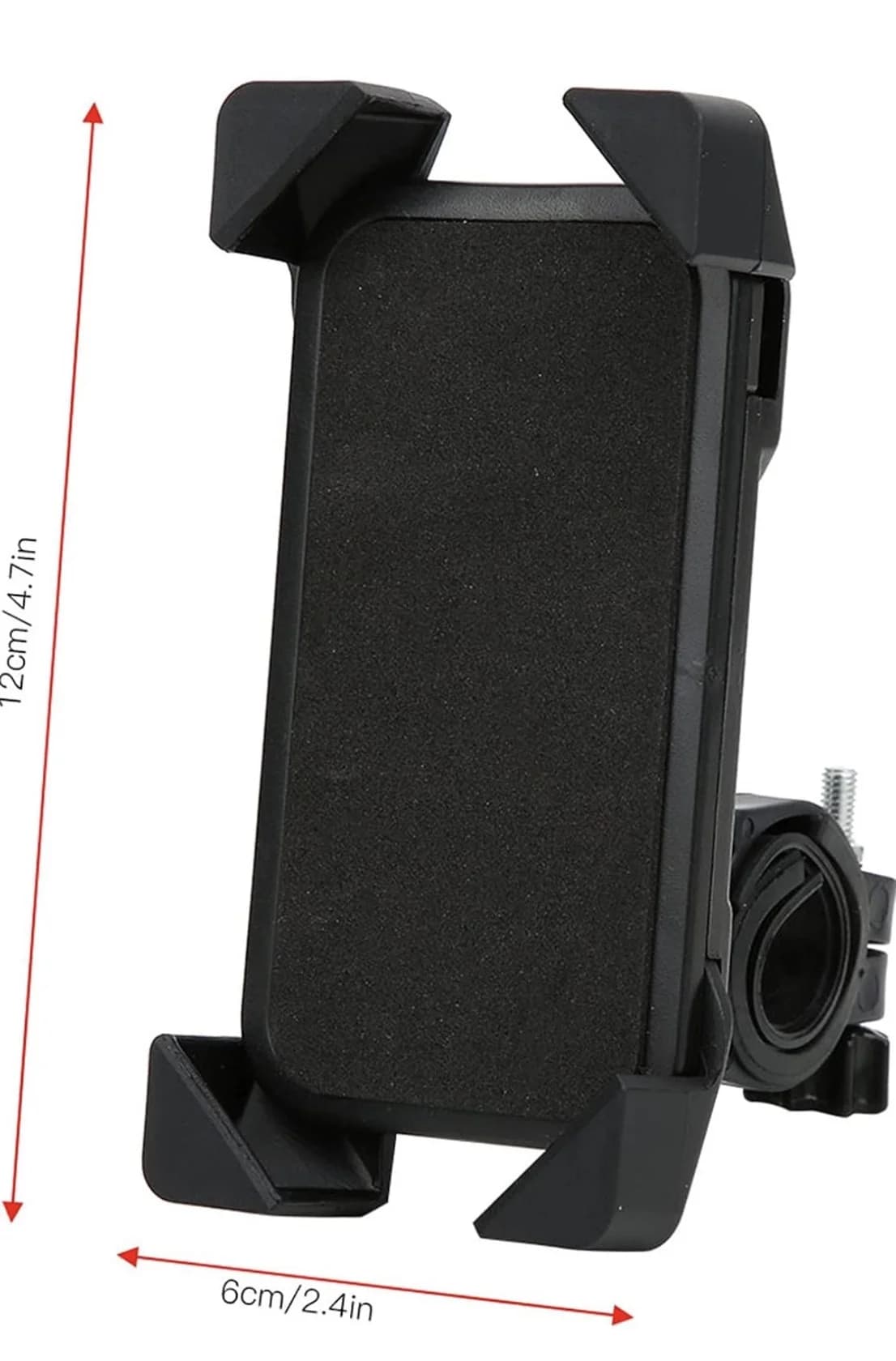 Telefon tutacağı velosiped üçün Power 97, qara — image 4