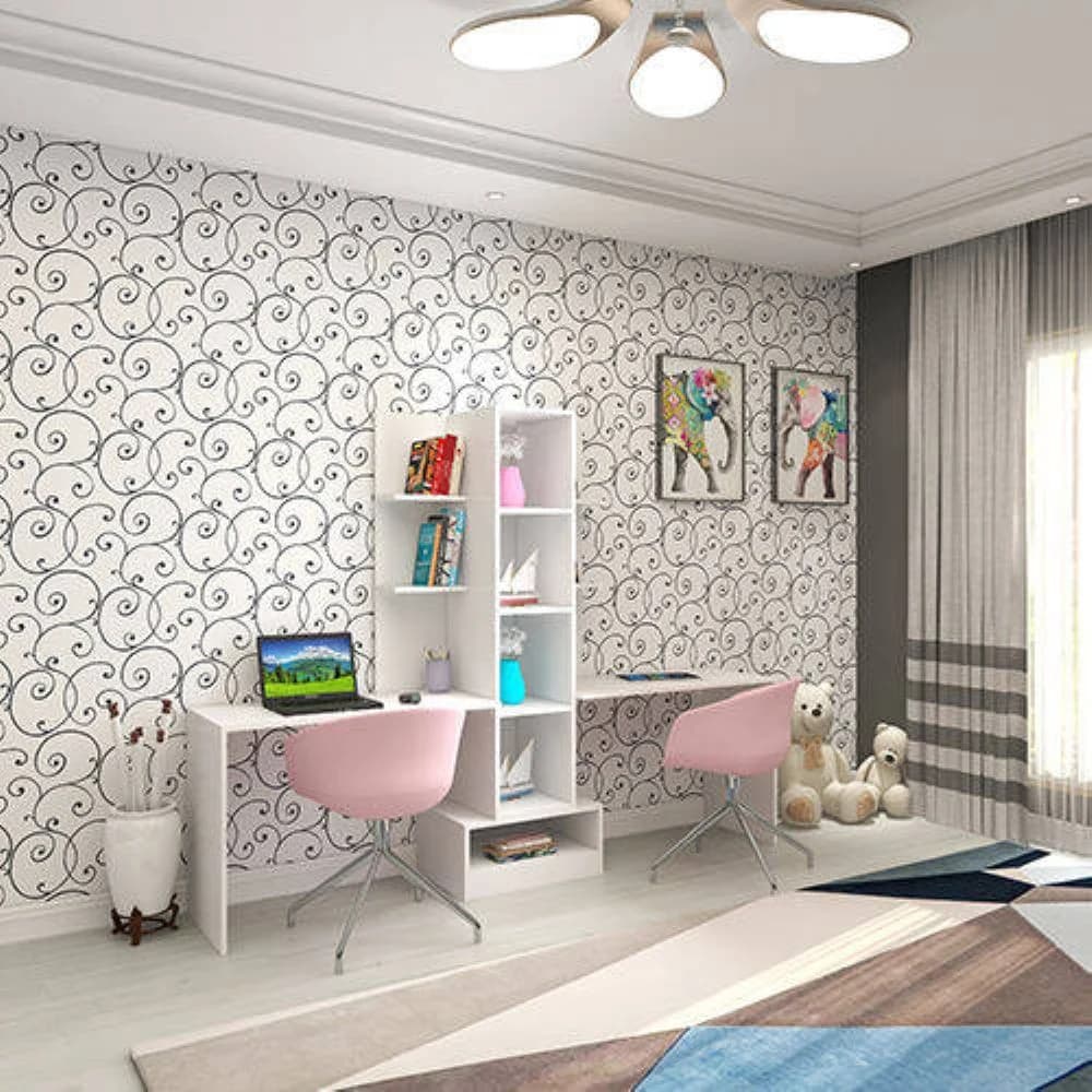Yazı masası SO021, ağ, laminat, 150х50х175 sm — изображение 2