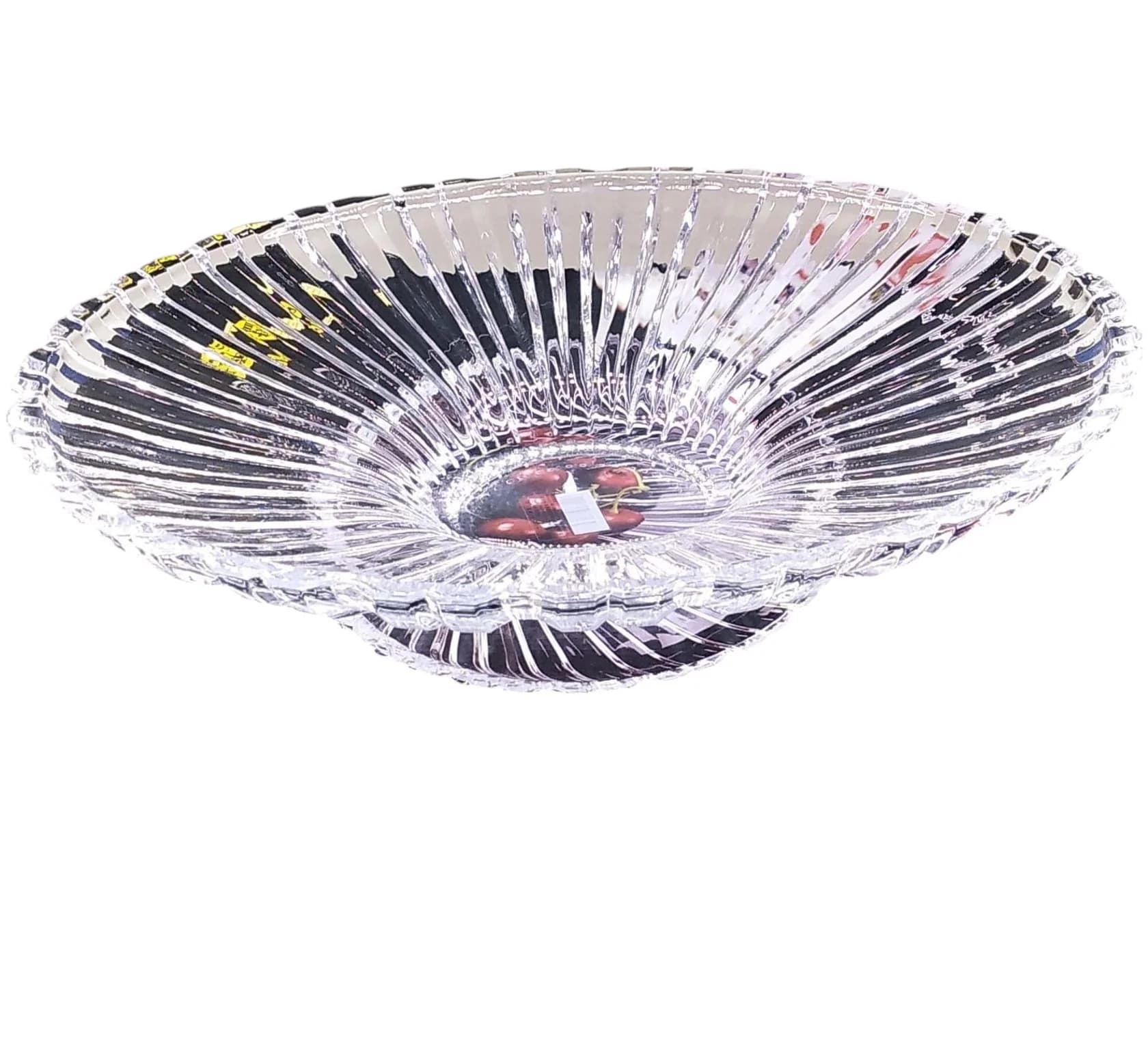 Meyvə qabı Yujing Glass Ware YJP-7301-4, şəffaf