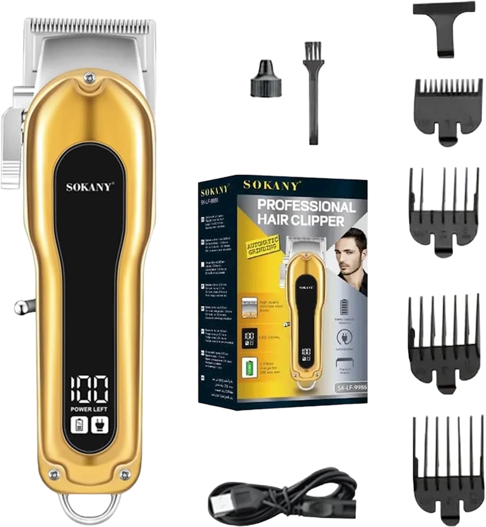 Saç kəsimi üçün cihaz Sokany SK-LF-9986