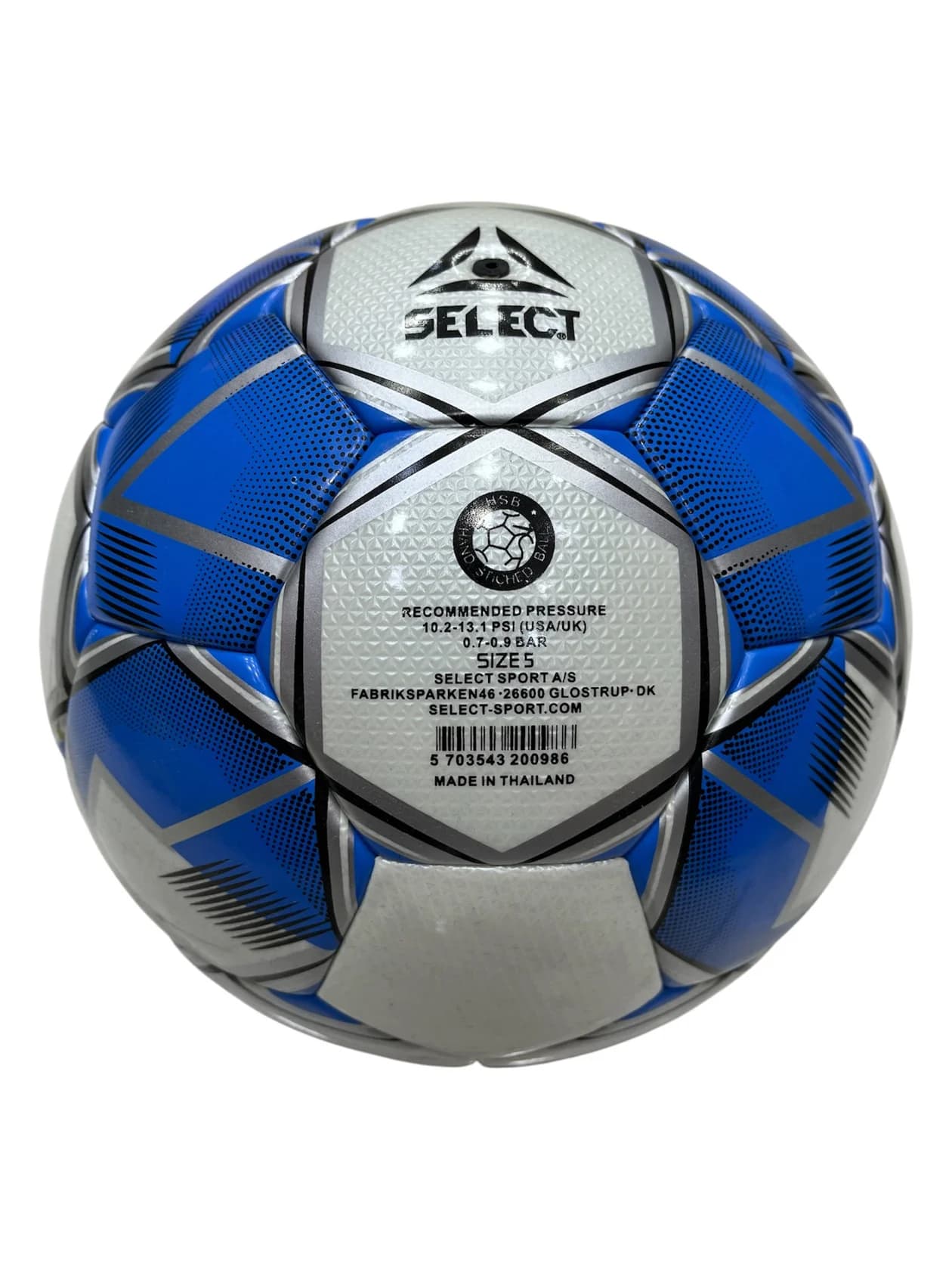 Futbol topu Select, göy/ağ, ölçü 5 — şəkil 2