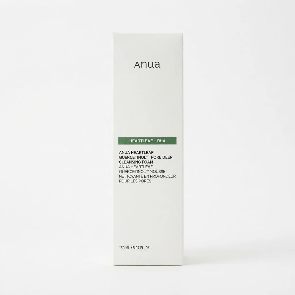 Üz təmizləyici vasitə, Köpük, Heartleaf + BHA, 150 ml, Bütün dəri növləri