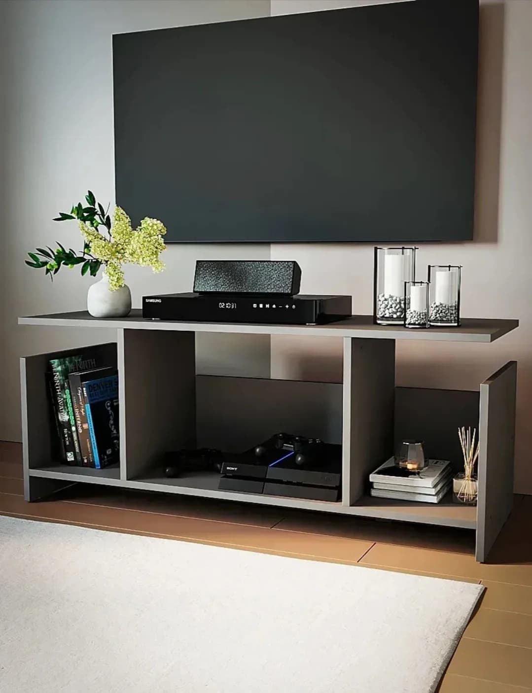 Tv üçün tumba SO0019, 100x45x40 sm — изображение 10