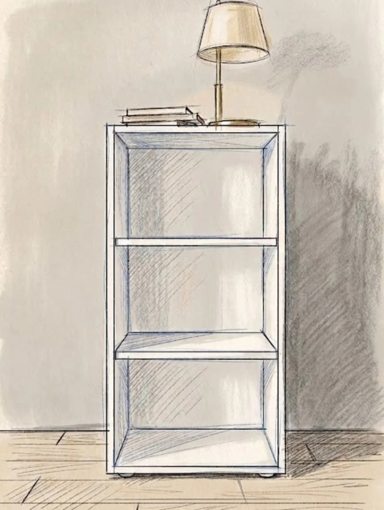 Tumba MB27, sonoma, laminat, 75x40x30 sm — image 2